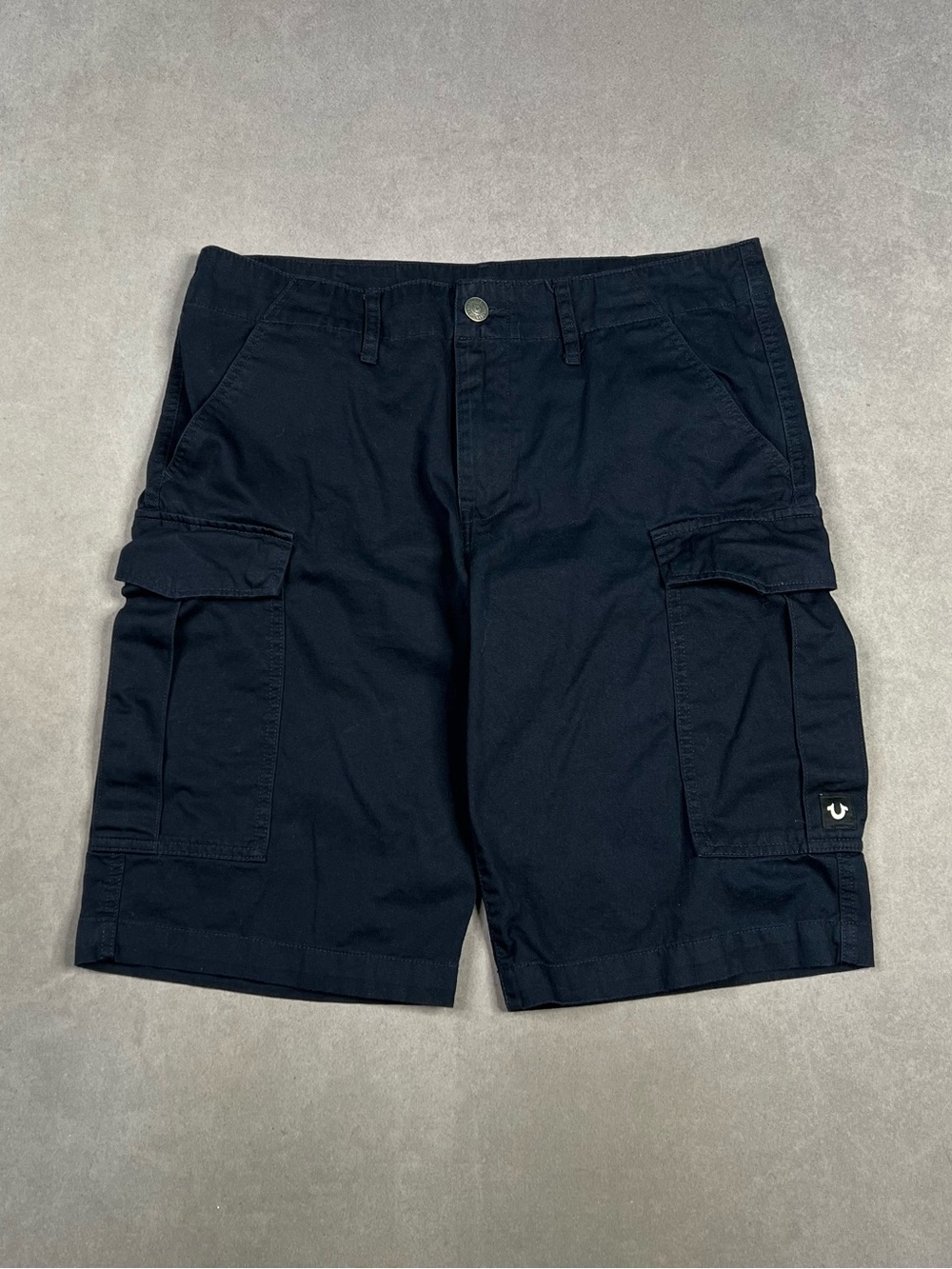 True Religion Utility Cargo Shorts Men's Blue